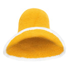 Bloom Crochet Cotton Hat In Yellow/White