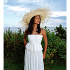 Catalina Frayed Palm Straw Hat In Natural One size / Sun Hats