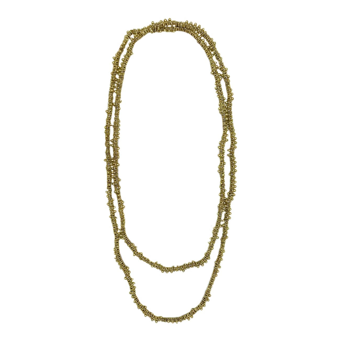 Elina Beaded Chain Necklace 24’’ - Necklaces