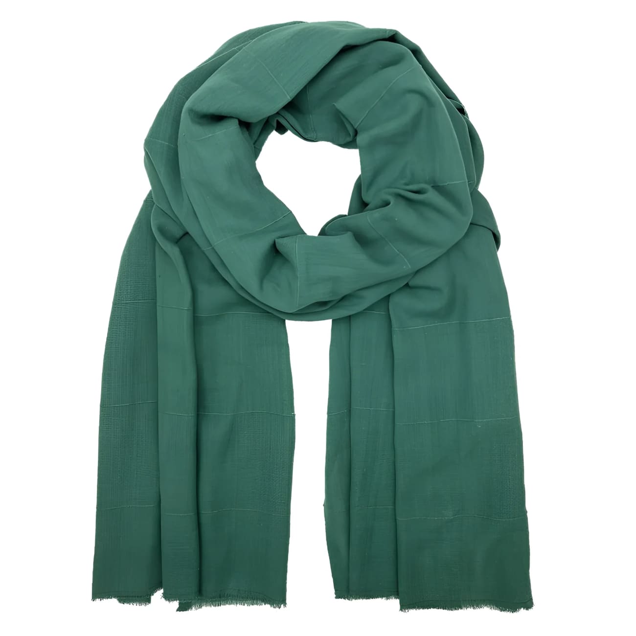 Ethiopian Classic Cotton Scarf - Pine - Scarves