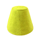 Gani Crochet Cotton Hat In Neon Green