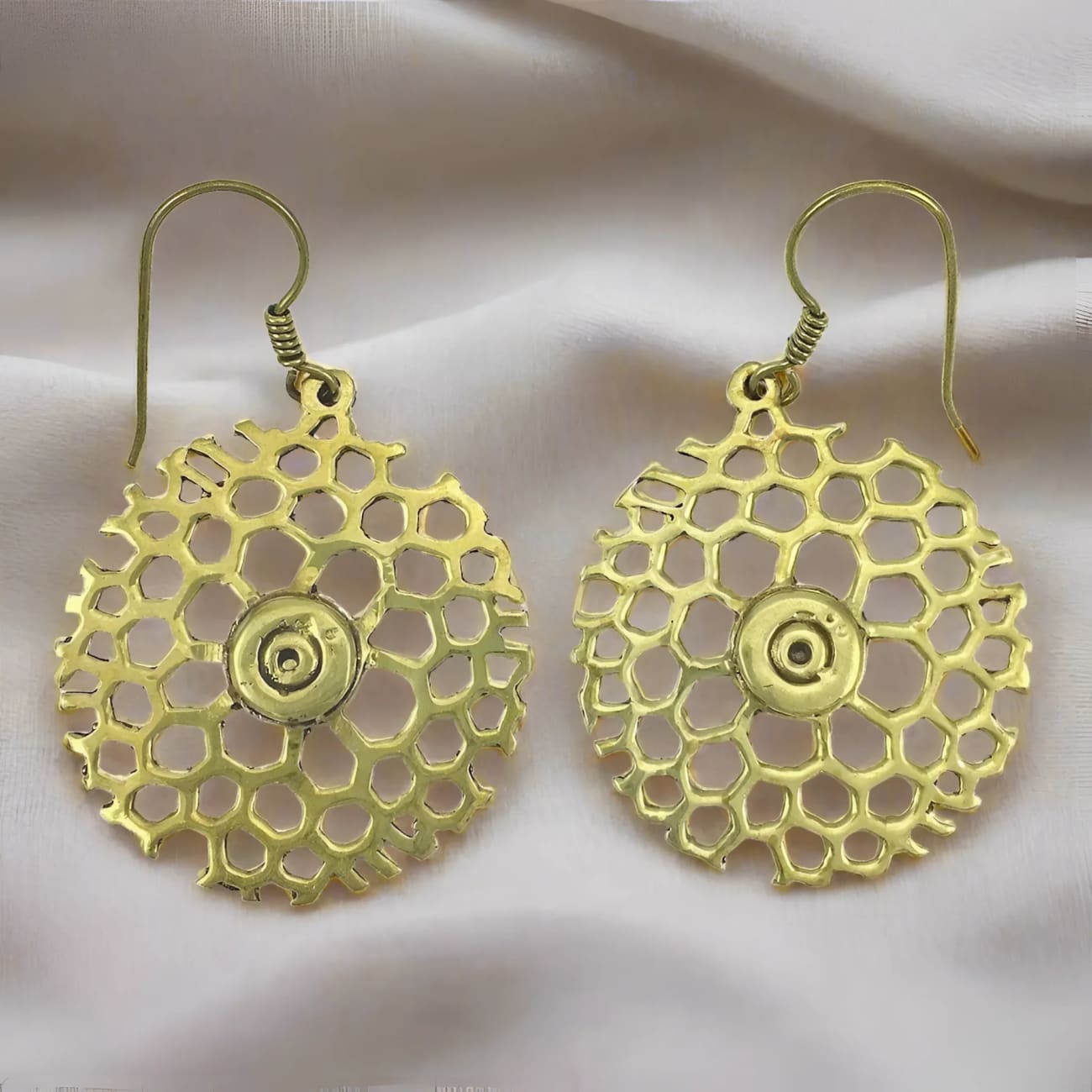 Honeycomb Bomb Earrings