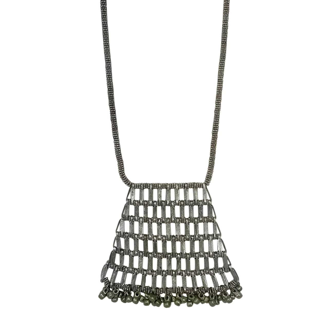 Katha Pyramid Pendant Necklace - Necklaces