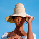 Kemala Palm Straw Hat In Natural