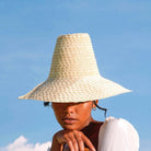 Kemala Palm Straw Hat In Natural