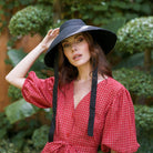 Reign Jute Hat In Black One size