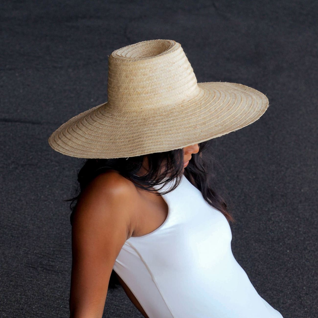 Rianna Palm Straw Hat In Natural