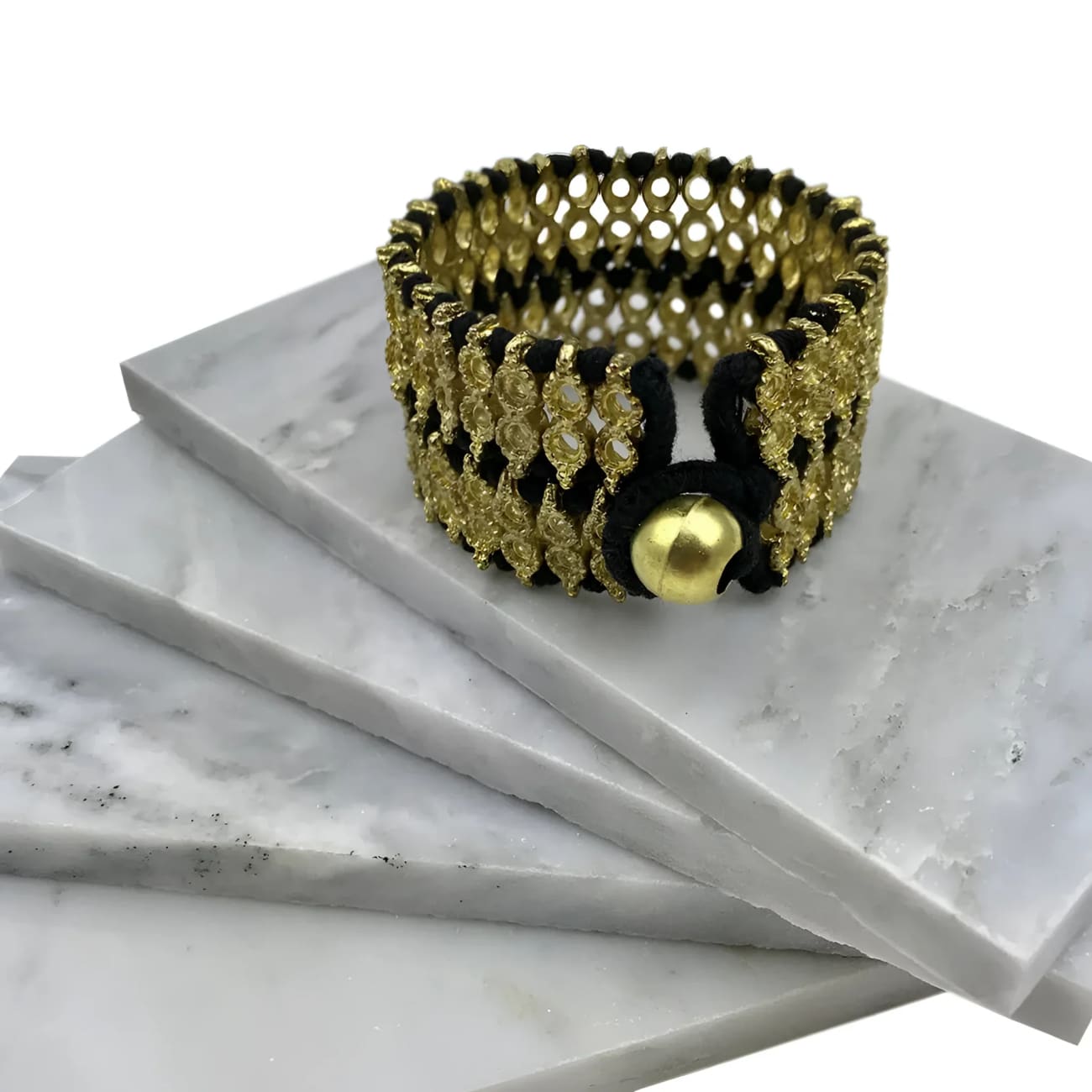 Riya Cuff - Black - Bracelets