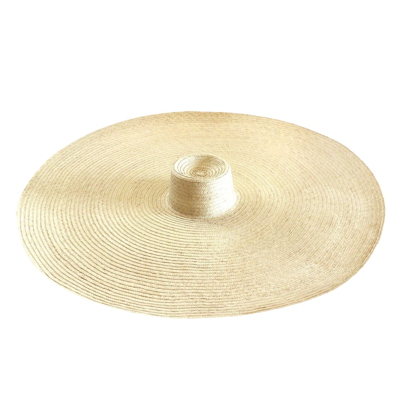 Solana Oversized Straw Hat In Natural/Beige Sun Hats