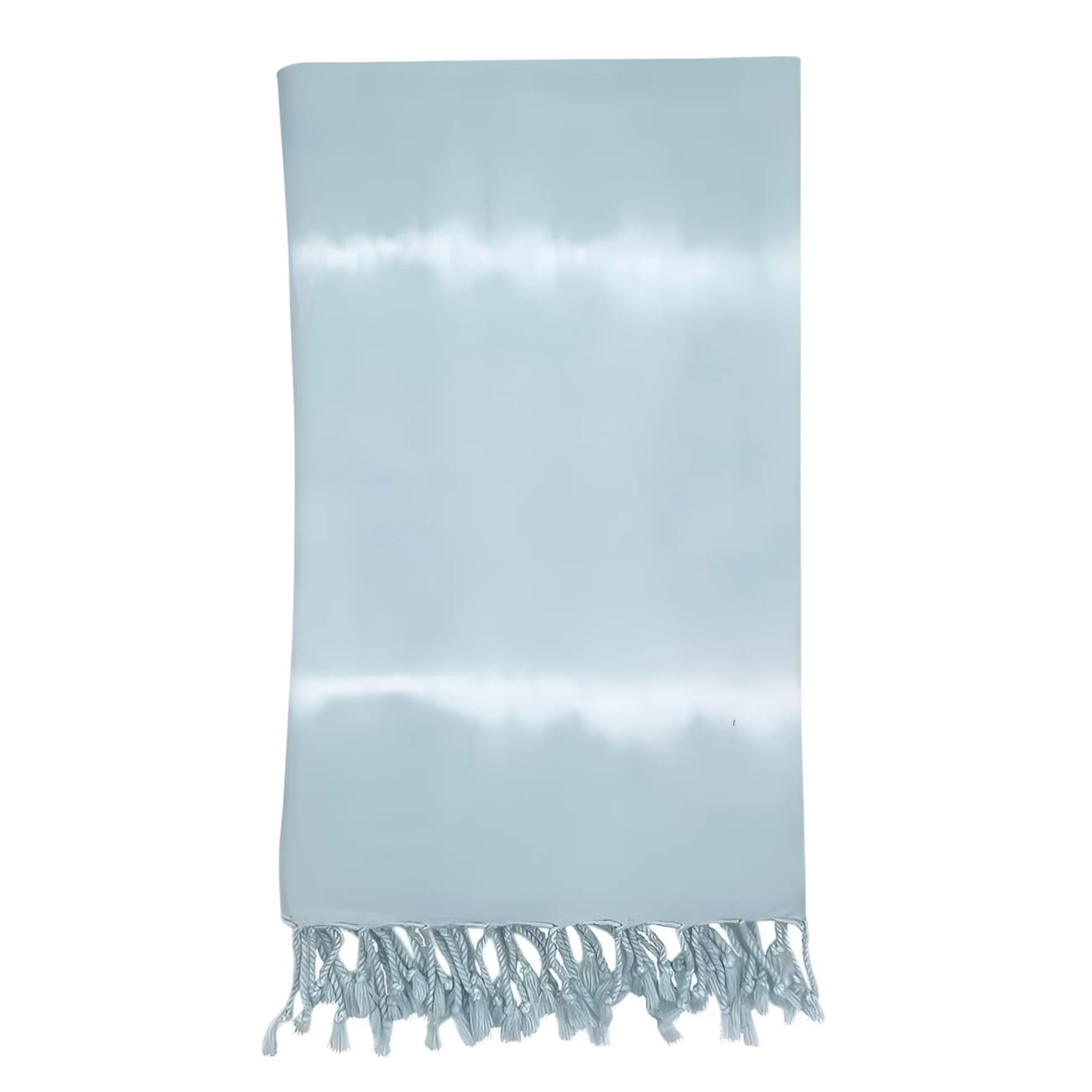 Ocean Blue Tie-Dye Cotton Turkish Towel - Towels