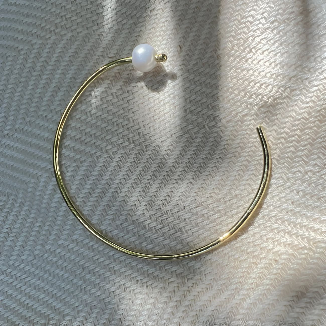 Freshwater Pearl Bangle - Bracelets