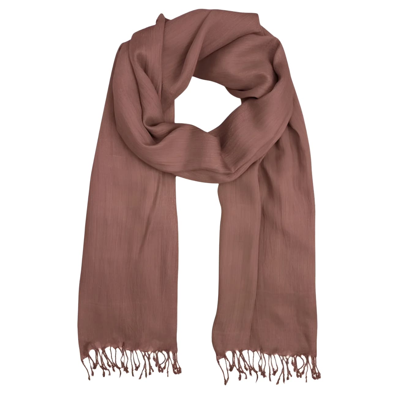 Indian Bamboo Scarf - Rosewood - Scarves