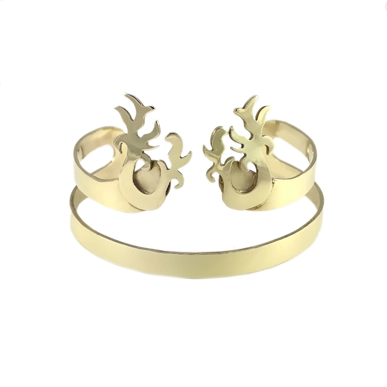 Khmer Leaf Bomb Cuff - Bracelets