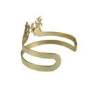 Khmer Leaf Bomb Cuff - Bracelets