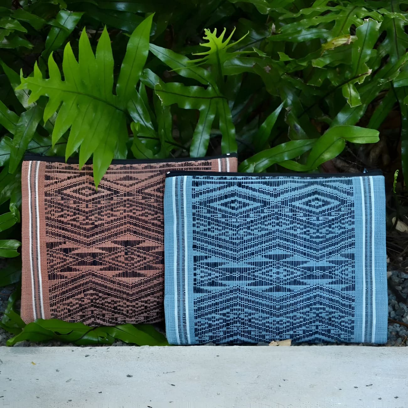 Sierra Tribal Mulberry Clutch - Clutches
